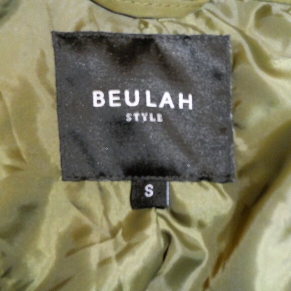 Winter woman coat olive color size S - Picture 11 of 14